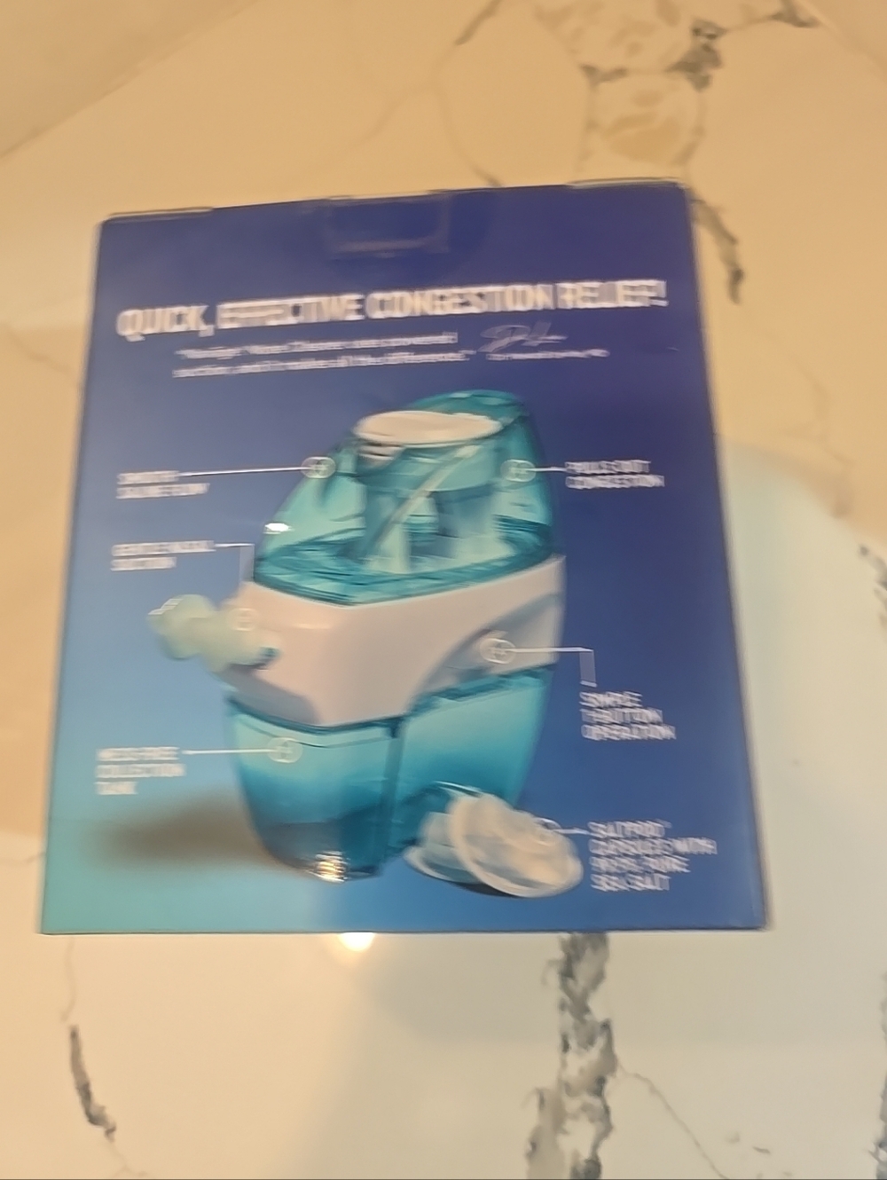 NAVAGE NASAL CARE Nose Cleanser and SaltPods: Battery-Powered, Nasal Irrigation - Picture 2 of 8